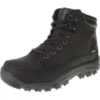 Timberland TB12403R0011 Rime Ridge Mid Lace Up Waterproof - Bottes pour hommes - Noir, Taille:49 EU