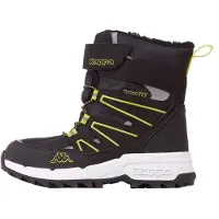 Kappa Chaussures de ville pour enfants Noir 260975K 1133 Taille 31