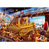 Bluebird Puzzle Puzzle BLUEBIRD chantier naval 1000 pièces