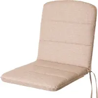 Hobbygarden Coussin pour chaise de jardin "Alba" (50×48/50×54 cm) - 6 cm d'épaisseur ( Sitzkissen, Sitzpolster, Gartenmöbel Kissen, pour chaises ou chaises longues ) |