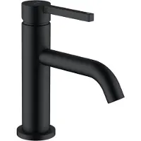 Kludi Mitigeur lavabo NOVA FONTE PURA75 avec Push-Open noir mat