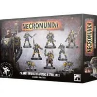 Games Workshop Necromunda : Palanite Enforcer Captains & Sergents (Matières plastiques)