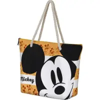 KARACTERMANIA - Plażowa torba Disney Mickey Pomarańczowa, oficjalny produkt
