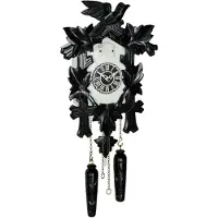 Trenkle - 350-20_QM_noir-blanc - horloge murale coucou - Quartz - Kuckulino Color Edition