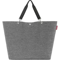 Reisenthel sac shopper Shopper Twist Silver gris