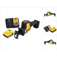 DeWalt DCS 369 M1 Scie sabre sans fil Scie réversible 18 V Brushless + 1x batterie 4,0 Ah + chargeur