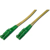 Digitus AL-9E2000-01I Câble de raccordement à fibres optiques, E2000 (APC) sur E2000 (APC) monomode 09/125 µ, duplex, longueur 1 m