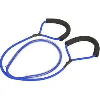 Sport-Tec Bande de gymnastique Deuser Physio Tube Basic épaisseur moyenne couleur bleue
