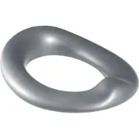 Geberit Keramag / Siège de WC anneau Bambini gris 573348