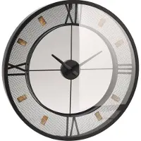 Nobrand Horloge de cuisine, grande, cadran minimaliste, Ø 57 cm