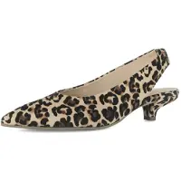 Gabor 1.530.32_8, escarpins à bout ouvert et à bride arrière marron pour femme, taille 37,5