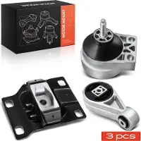 Frankberg 1x Support de Boîte de Vitesses + 1x Support de Butée d'Effort +1x Support Moteur Avant et Arrière pour Ford Focus DAW DFW