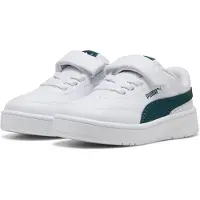 Puma Chaussures de sport Court Classic Clean Ac+ Blanc, taille 20 (garçons)