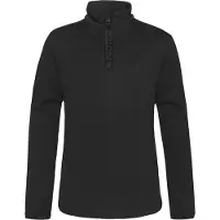 Protest Rewillowy Half Zip Long Sleeve T-shirt Noir 152 cm Garçon
