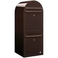 Bobi Boites aux lettres Duo 8017 Marron foncé