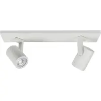 Highlight Spot monté en surface Halo Spot Blanc 2 lumières droit