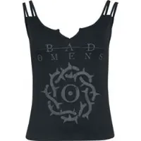 Bad Omens Top de - Crown - S - 4XL - pour Femme - noir - Taille L