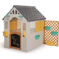 DOLU Maisonnette de jardin pour enfants avec clôture