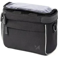 Wozinsky Handlebar Bike Bag Shoulder Bag Black (Wbhbb-01)