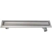 Aqualine Canale Doccia Pavino con Griglia (760 mm)