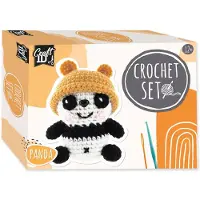 Craft ID Haakpakket Panda met Mutsje
