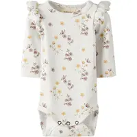 Lil´ Atelier Barboteuse / body 'NBFGAVO' citron / olive / mauve / blanc