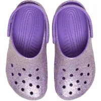 Crocs Classic Fantasy Glitter Clogs Violet EU 28-29 Enfants