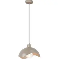 Masterlight Lampe pendante de conception Volta Ø30cm - ondulé - sable
