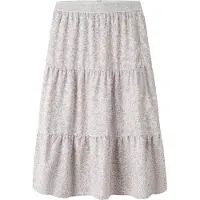 Name it Jupe mauve / blanc