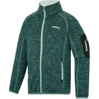 Regatta Newhill Full Zip Fleece Vert 15-16 Years Garçon