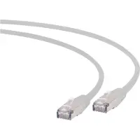 Gembird Cablexpert - Cordon de raccordement - RJ-45 (M) pour RJ-45 (M) - 50 cm - SFTP - CAT 6a - sans halogène, moulé - gris