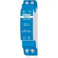 Eltako Alimentation à découpage , large plage, 12 V CC, 1 pièce.