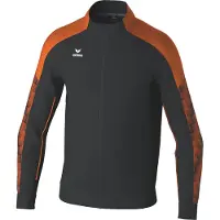 Erima Veste de sport orange / noir