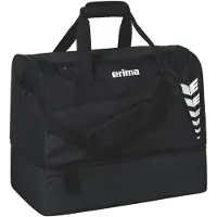 Erima Sac de sport Six Wings avec compartiment inférieur noir - L