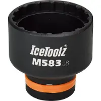 Icetoolz E-bike Shimano E6000 Chainring Mounting Tool Noir