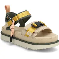 Ugg pour femme. 1180070 Sandales en cuir Goldenstar Wildwood multicolore (38), Beige, 3 à 5 cm, Velcro, Casuel
