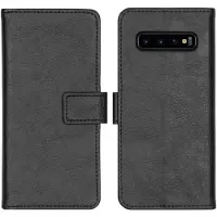IMoshion Étui de télephone portefeuille de luxe Samsung Galaxy S10 - Noir