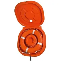Lalizas Lifebuoy Box Orange 60/75 cm