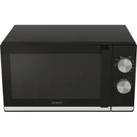 Candy CMG20TNMB Four micro-ondes Moderna 20 L 700 W avec grill - Fonction grill 900 W - Interface utilisateur mécanique - 6 niveaux de puissance - Fonction décongélation par poids