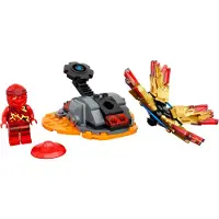 LEGO 70686 NINJAGO Set de toupies Spinjitzu de Kai, rouge