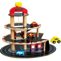 Bino Parking en bois avec ascenseur 4 voitures