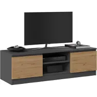 Top E Shop Meuble TV SABA 1 – chêne artisan / anthracite