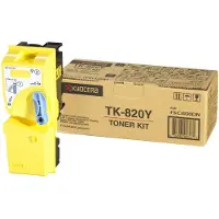 Kyocera TK-820Y - Jaune - Toner