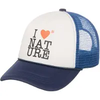 Element - Casquette trucker respirante - Printable Trucker Cap Eclipse Navy pour Homme - Blanc