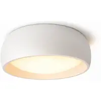 Artdelight Lampe de plafond élégante Montana Ø15cm - Blanc