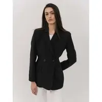 4TAILORS Blazer 'Spice it Up' noir