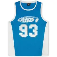AND1 T-Shirt '93 Airtex' bleu / blanc