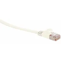 S-Impuls RJ45 Patch Cable U/UTP, m. CAT.7 Rohkabel, 0.5 m, weiß