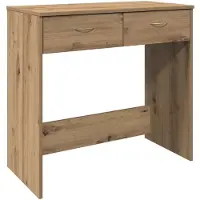 vidaXL Bureau Artisan-Chêne 80x40x75 cm Bois composite