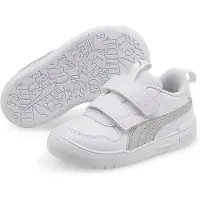 Puma Multiflex Glitz Fs V Trainers Blanc EU 19 Fille